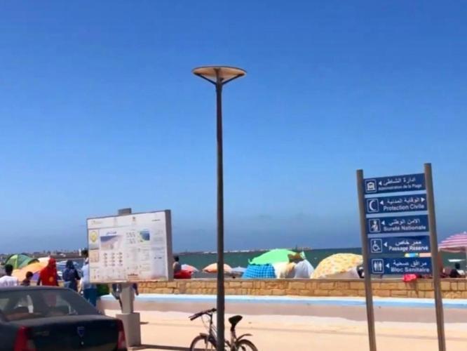 Stay Here, Nice Apartment With Garden View In Center, 1 Min Walk From Beach El Jadida Exterior photo